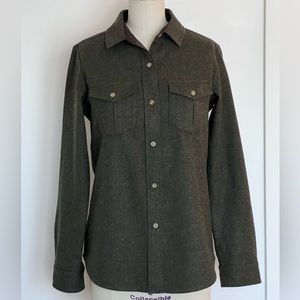 Pendleton Wool Women’s Button up shirt - Forest Green - Size Small